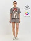 Женская пижама с шортами / llama