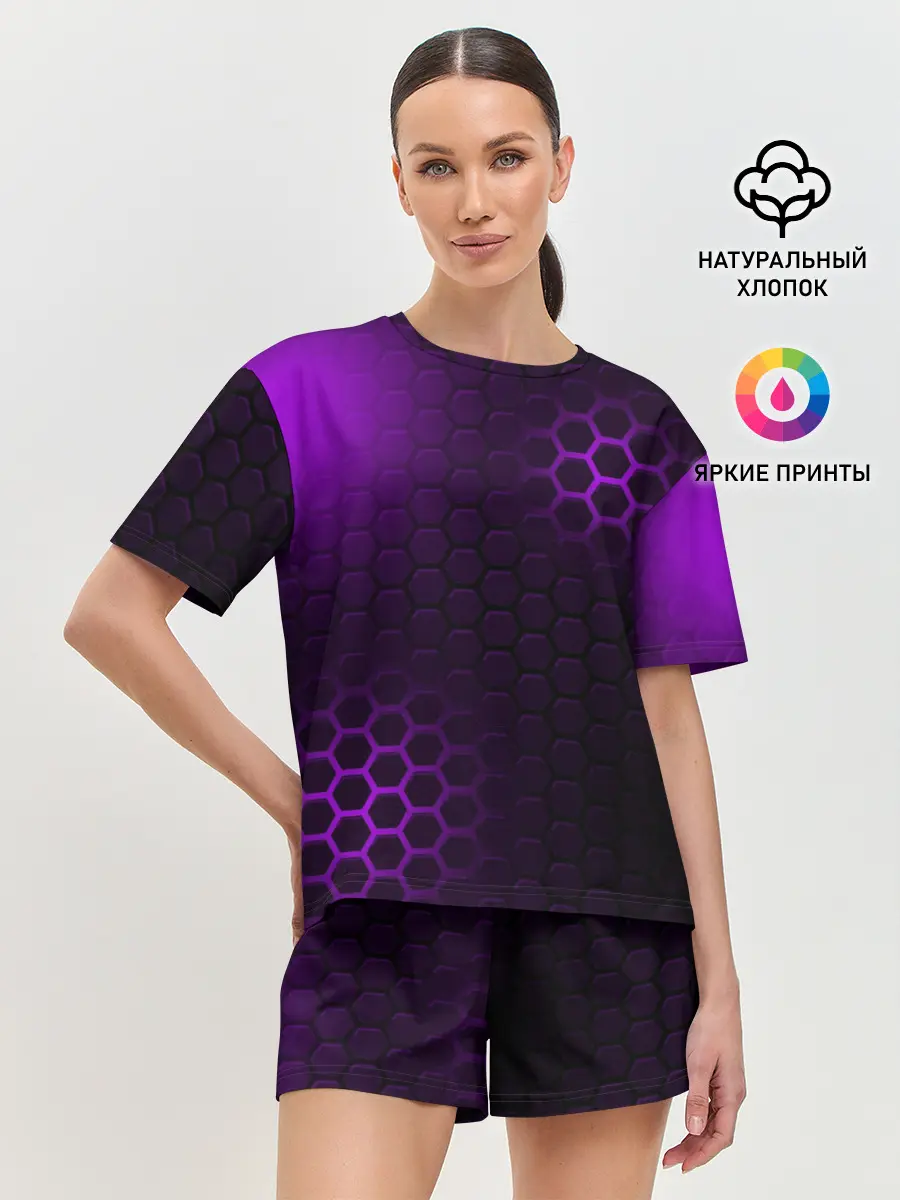 Женская пижама с шортами / Магическая броня