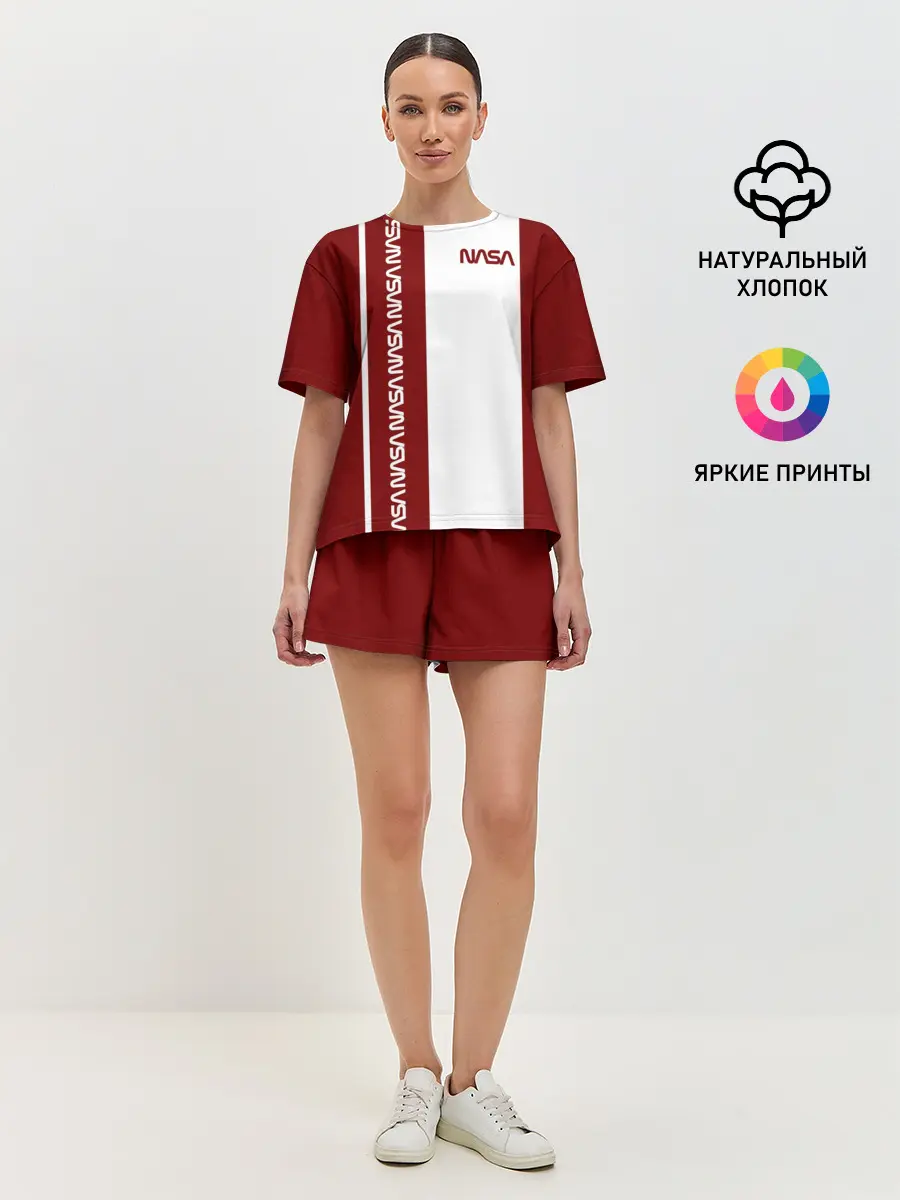 Женская пижама с шортами / NASA