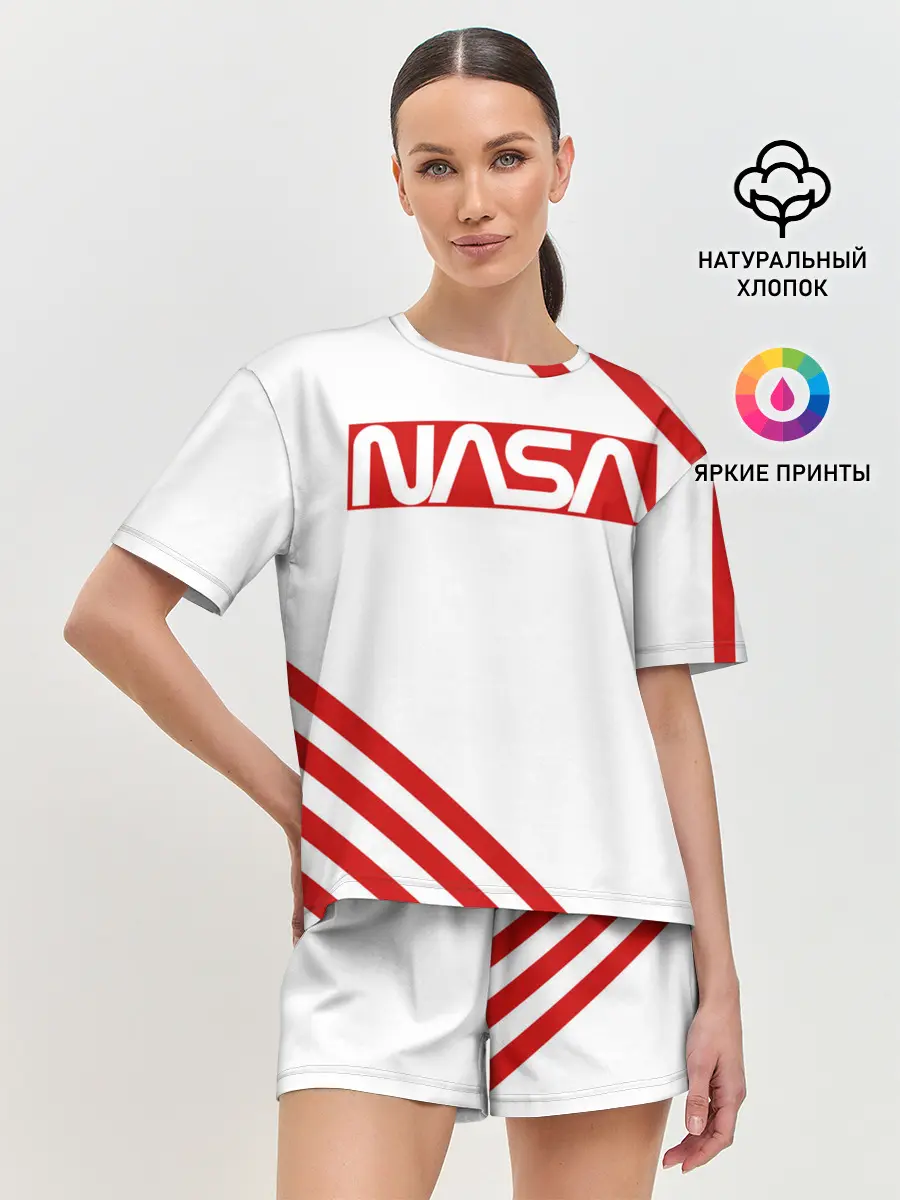Женская пижама с шортами / NASA