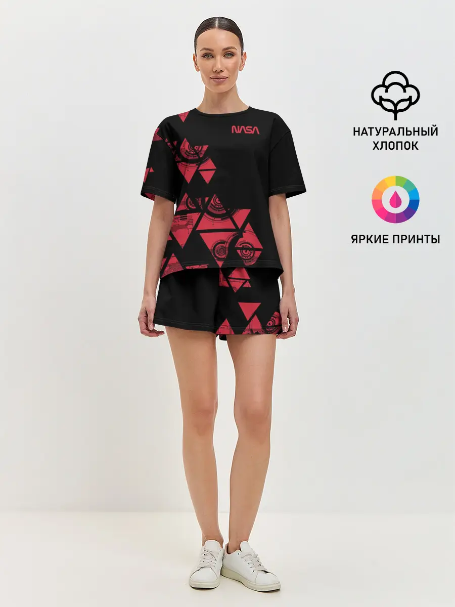 Женская пижама с шортами / NASA