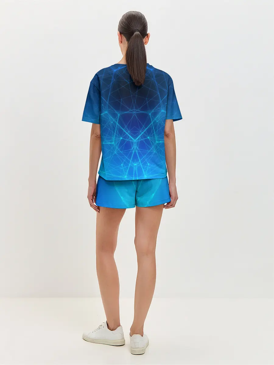 Женская пижама с шортами / НЕОНОВАЯ ЗАЩИТА