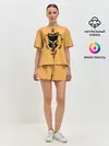 Женская пижама с шортами / Будда