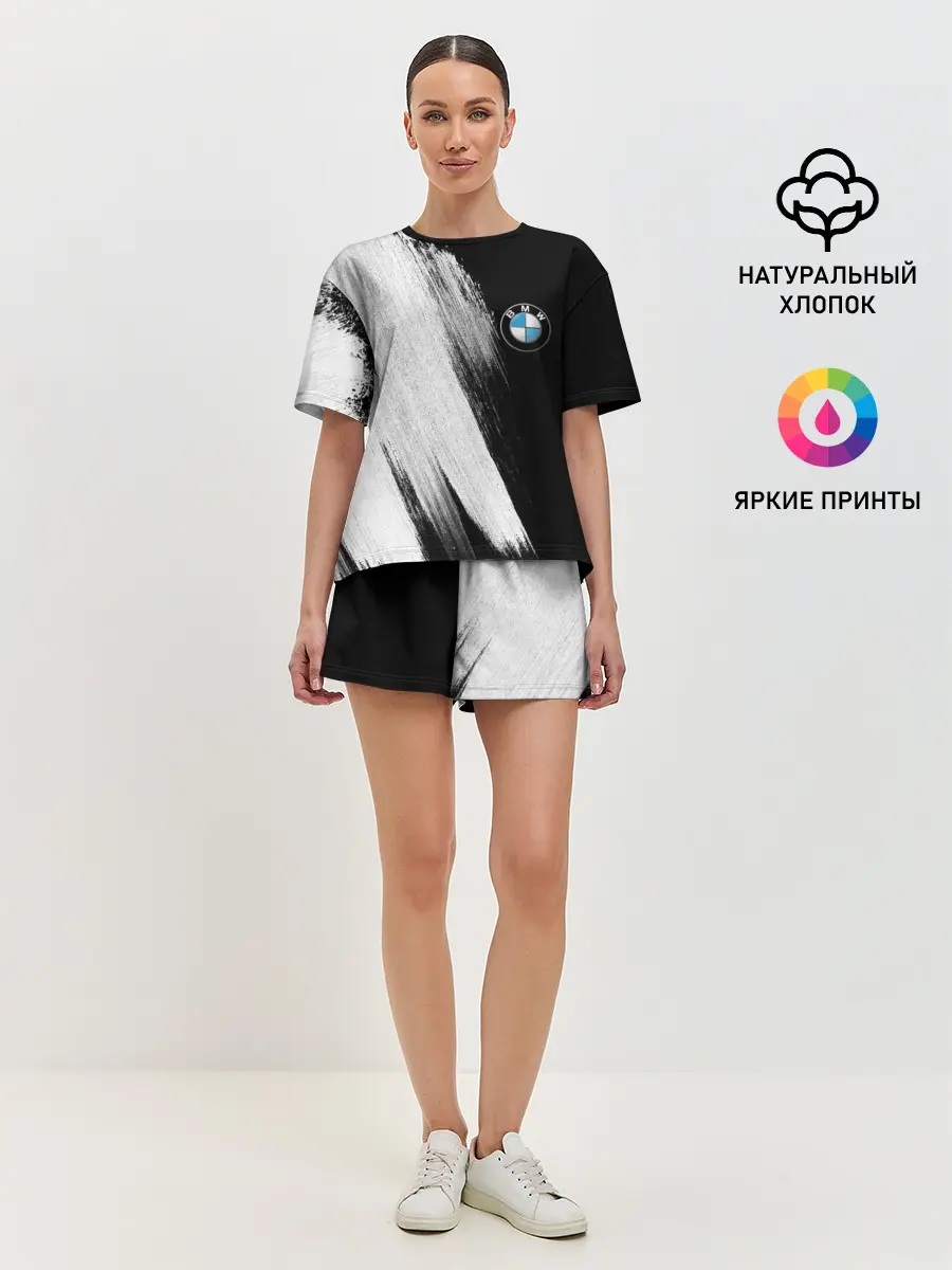 Женская пижама с шортами / BMW