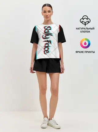 Женская пижама с шортами / SALLY FACE.