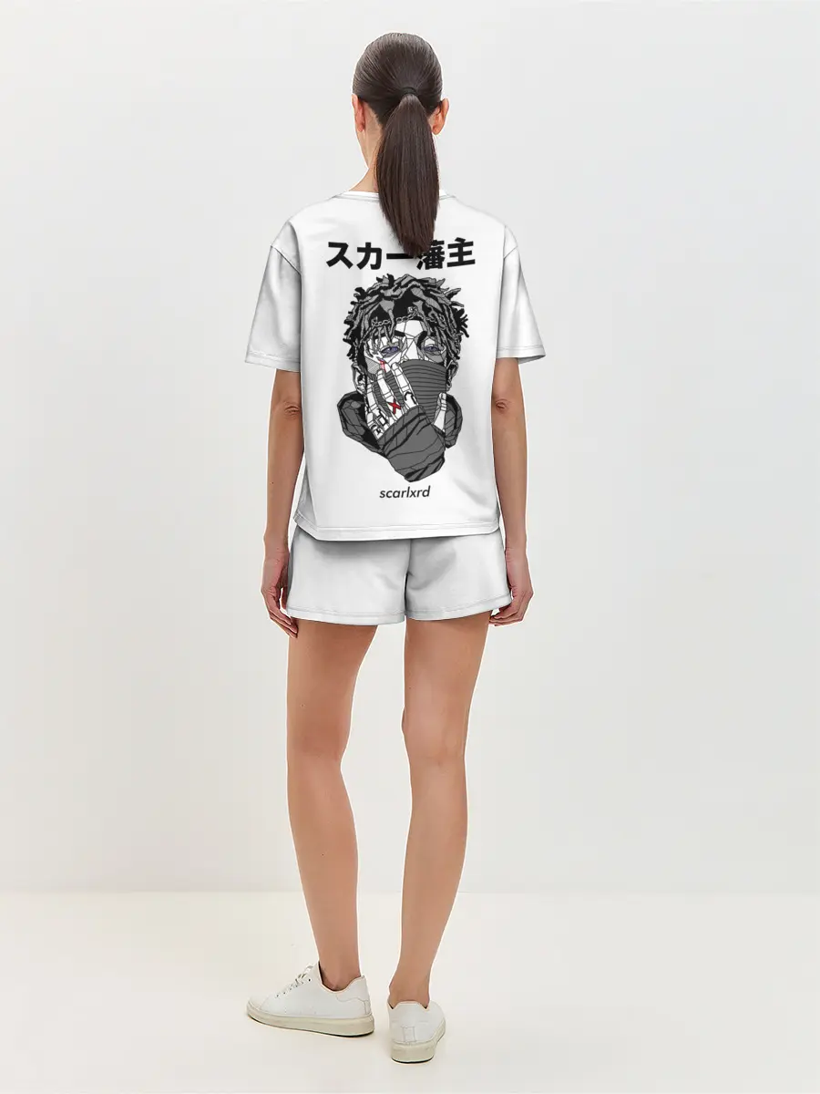 Женская пижама с шортами / Scarlxrd