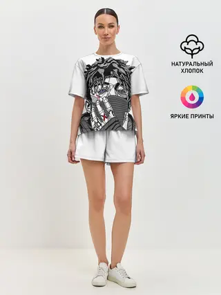 Женская пижама с шортами / Scarlxrd