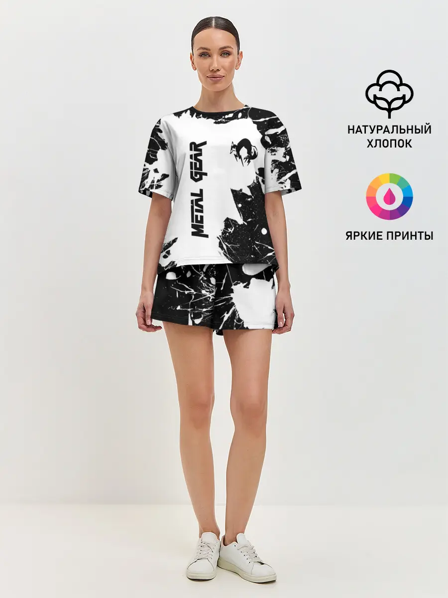 Женская пижама с шортами / METAL GEAR SOLID