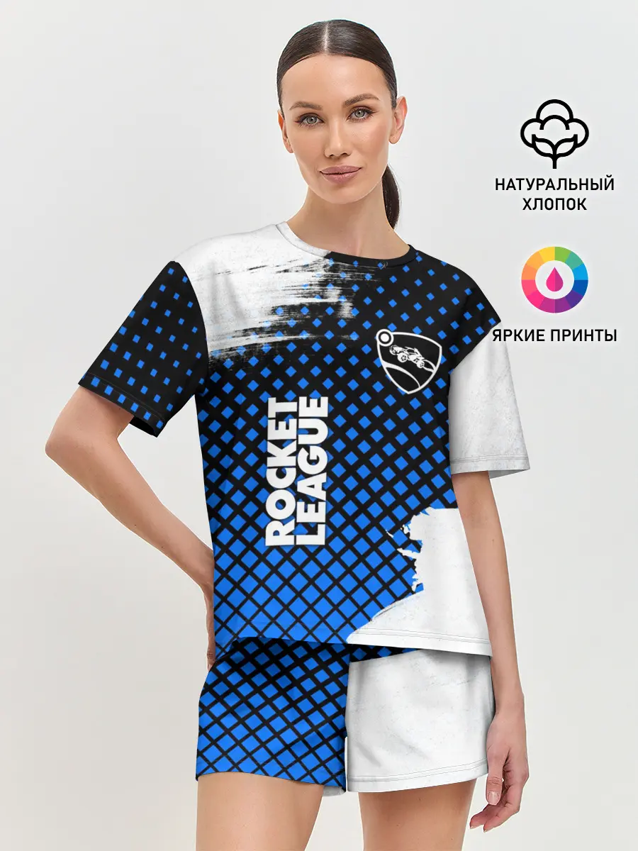 Женская пижама с шортами / ROCKET LEAGUE