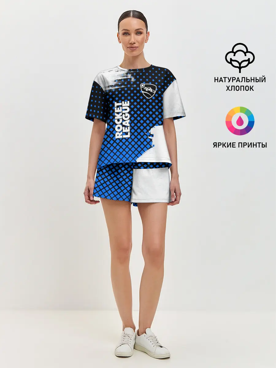 Женская пижама с шортами / ROCKET LEAGUE
