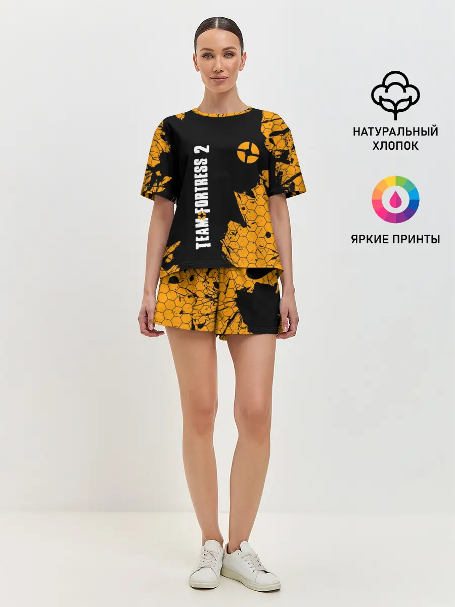 Женская пижама с шортами / TEAM FORTRESS 2