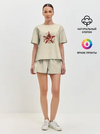 Женская пижама с шортами / USSR 1922 - 1991