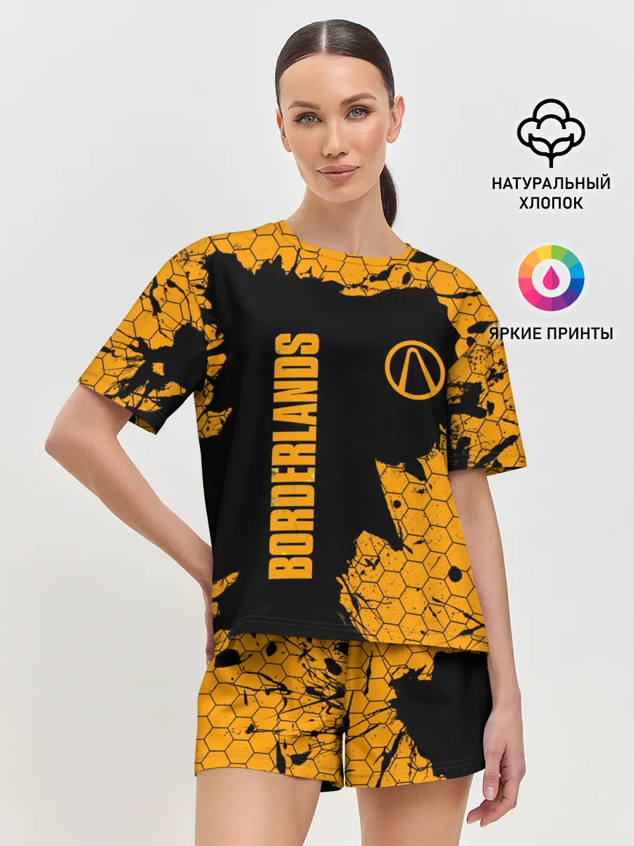 Женская пижама с шортами / BORDERLANDS