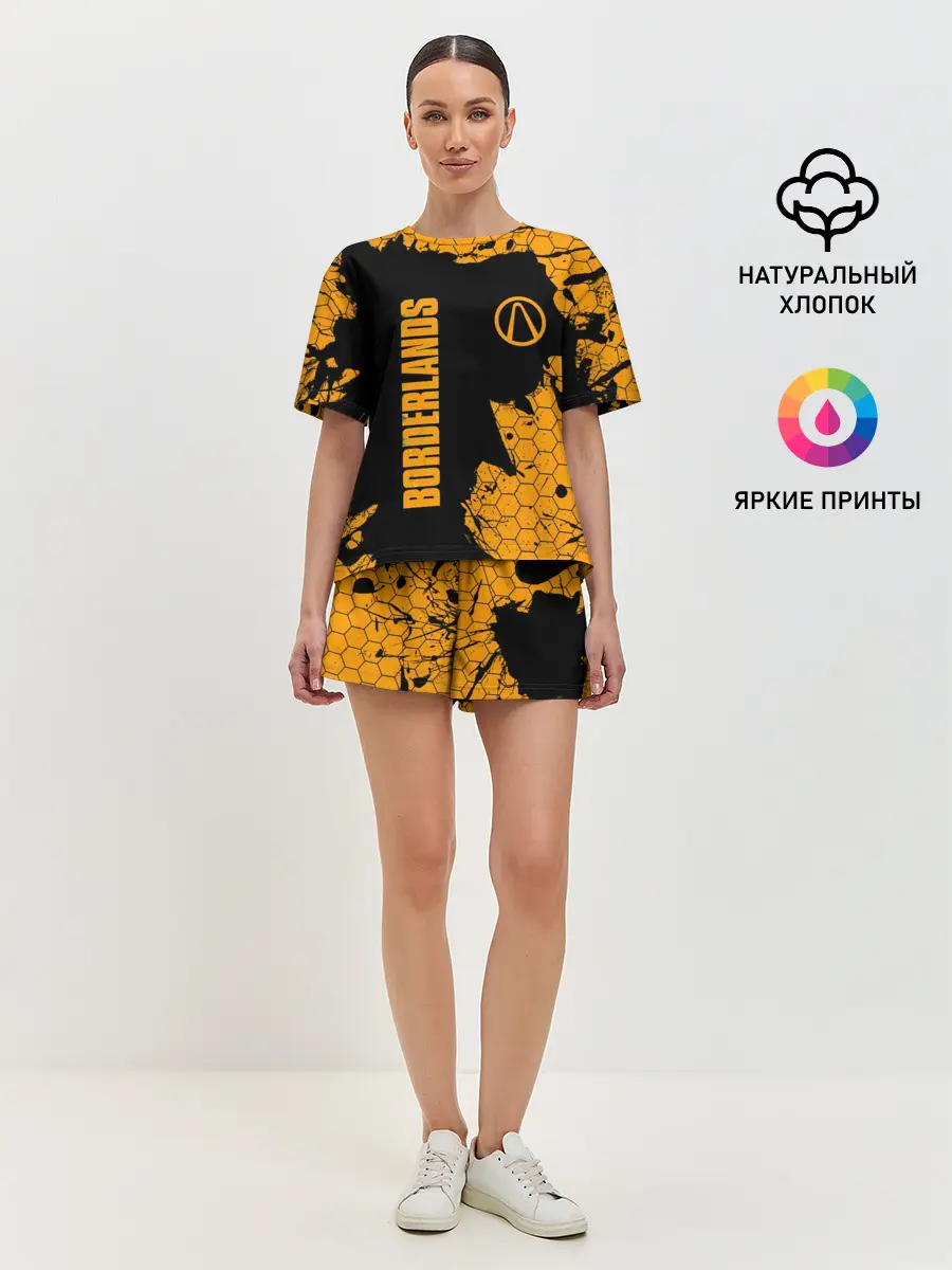 Женская пижама с шортами / BORDERLANDS