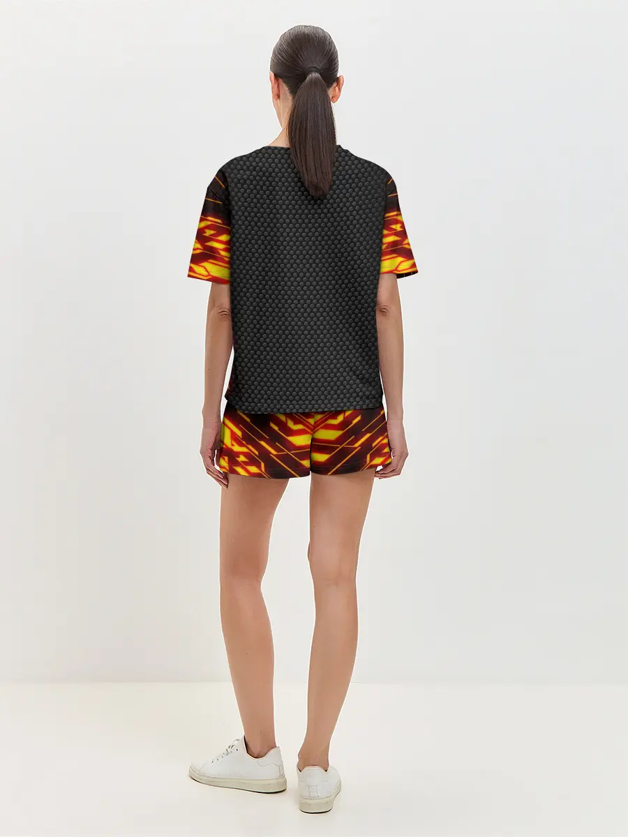 Женская пижама с шортами / СТАЛЬНАЯ БРОНЯ