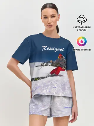 Женская пижама с шортами / Rossignol