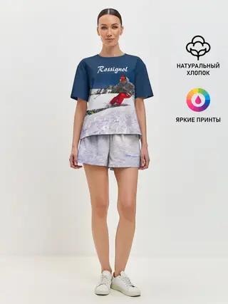 Женская пижама с шортами / Rossignol