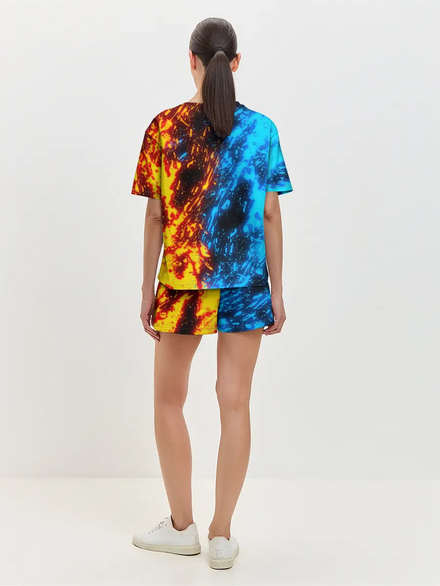 Женская пижама с шортами / БИТВА ОГНЕЙ