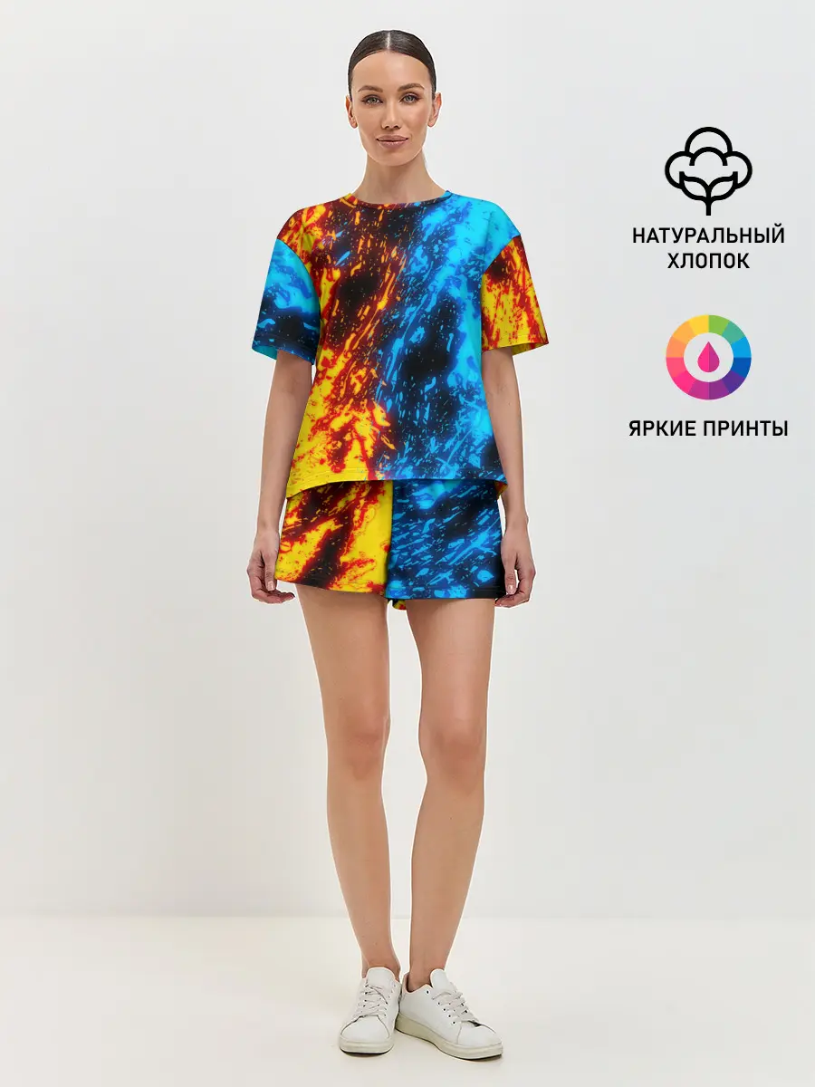 Женская пижама с шортами / БИТВА ОГНЕЙ