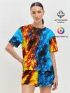 Женская пижама с шортами / БИТВА ОГНЕЙ