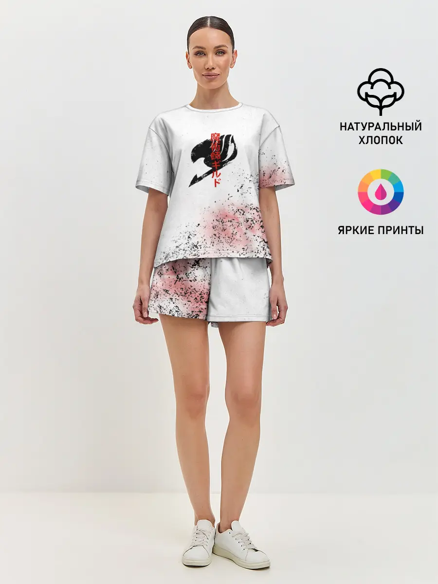 Женская пижама с шортами / Fairy Tale logo