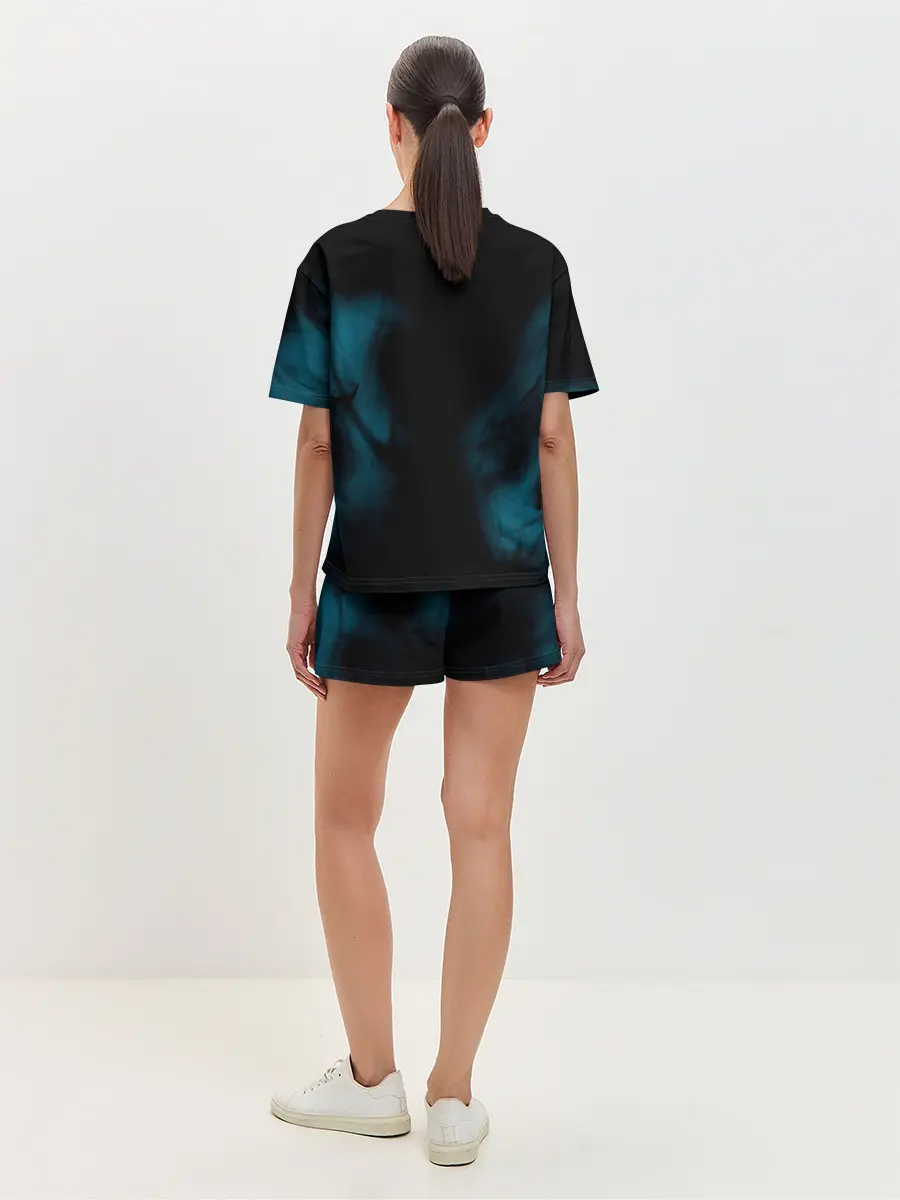 Женская пижама с шортами / Не волнуйся, будь Хэппи