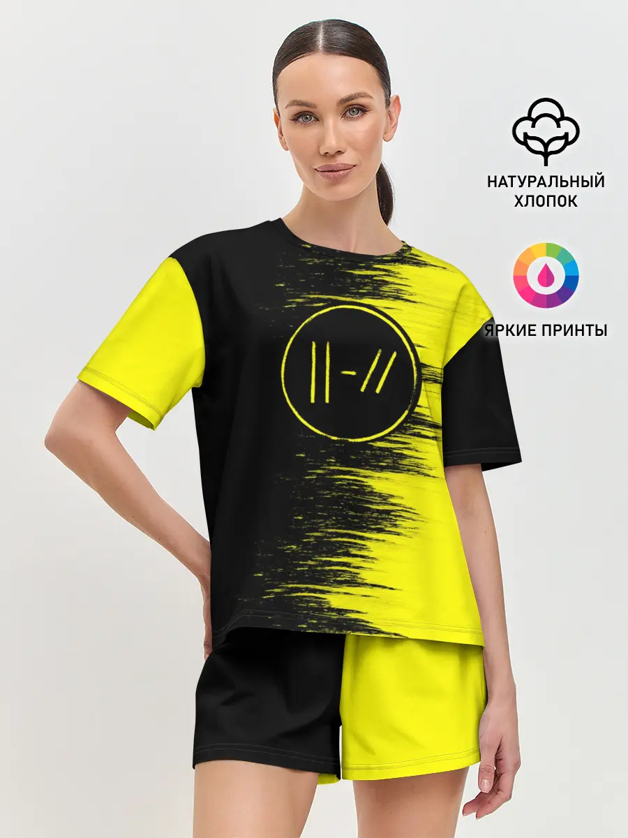 Женская пижама с шортами / Twenty One Pilots 7