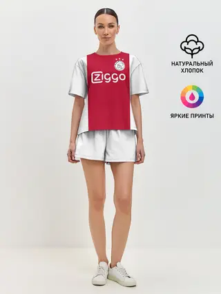 Женская пижама с шортами / Аякс 19-20 home