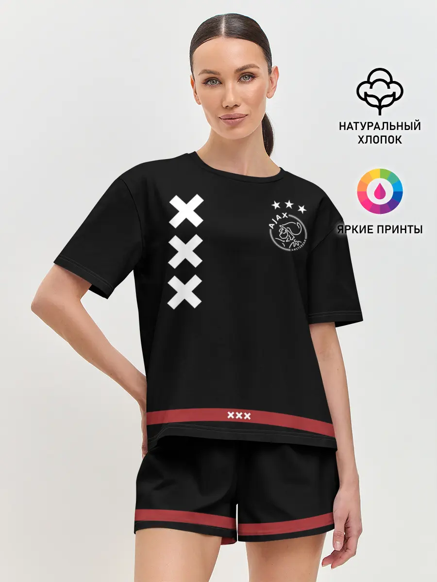 Женская пижама с шортами / Ajax Amsterdam