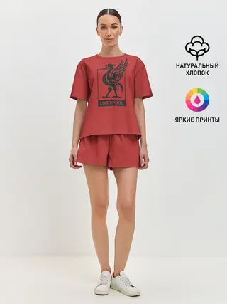 Женская пижама с шортами / Ливерпуль