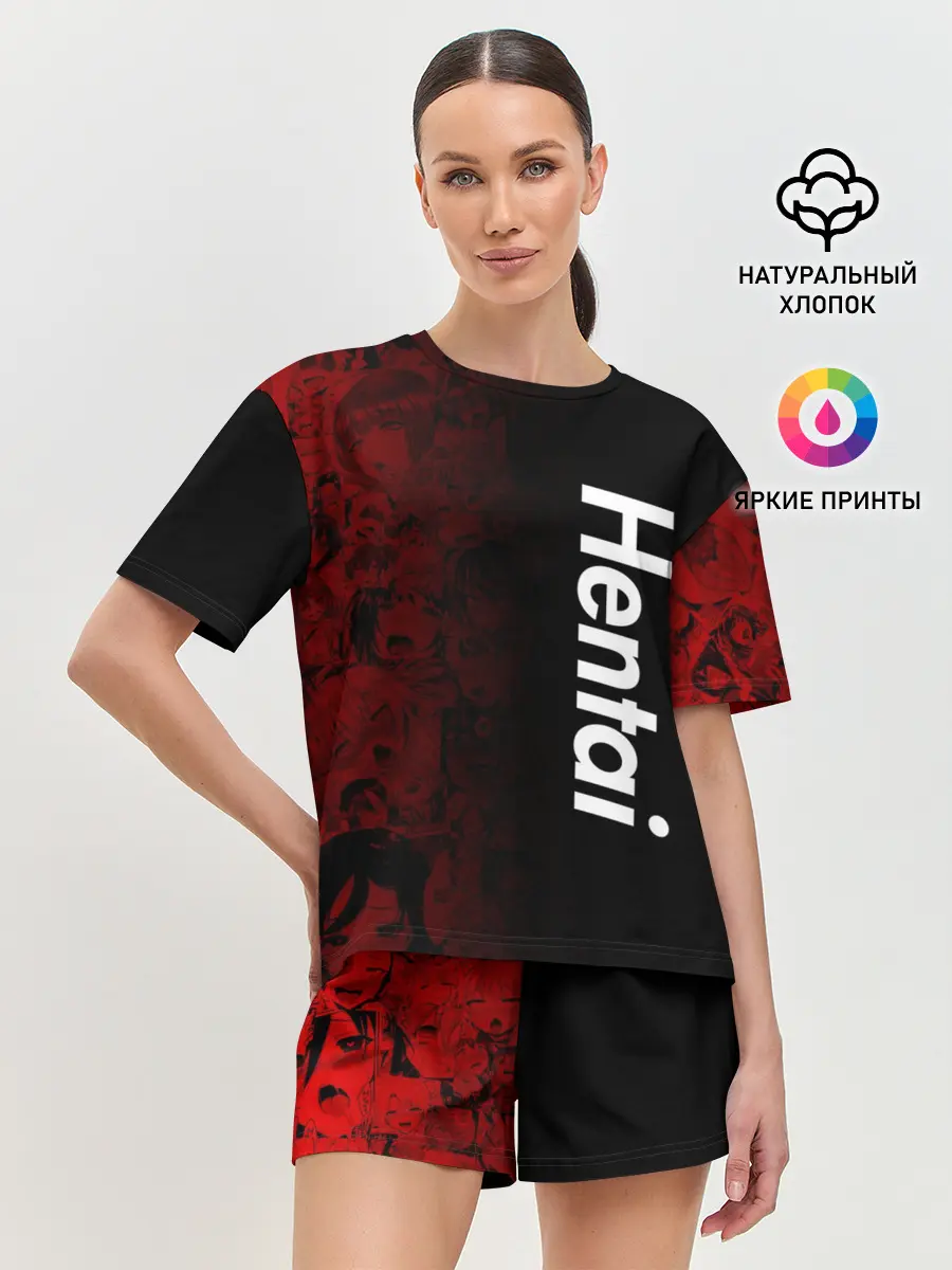 Женская пижама с шортами / Японская анимация