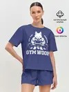 Женская пижама с шортами / GYM WOOF