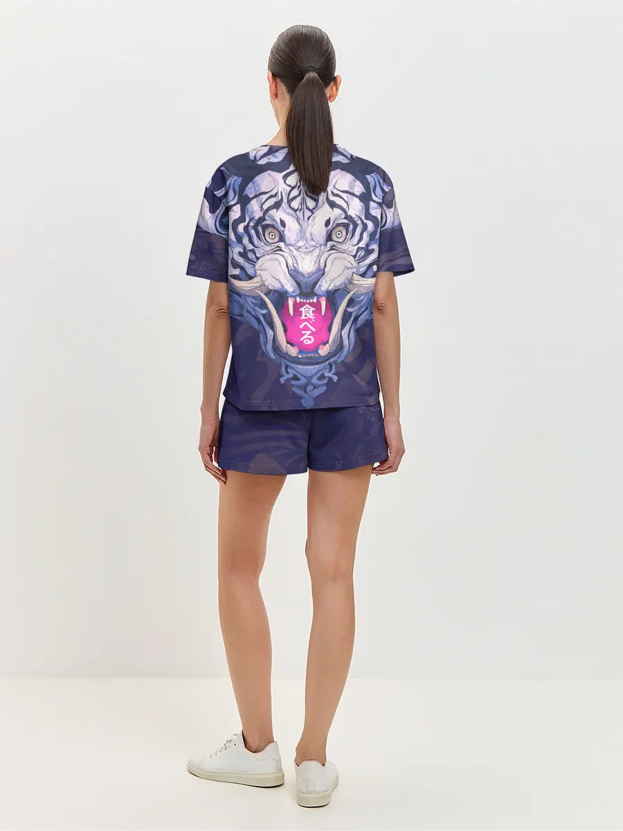 Женская пижама с шортами / ТИГР