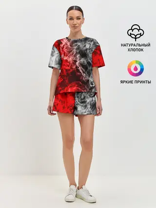 Женская пижама с шортами / БИТВА ОГНЕЙ