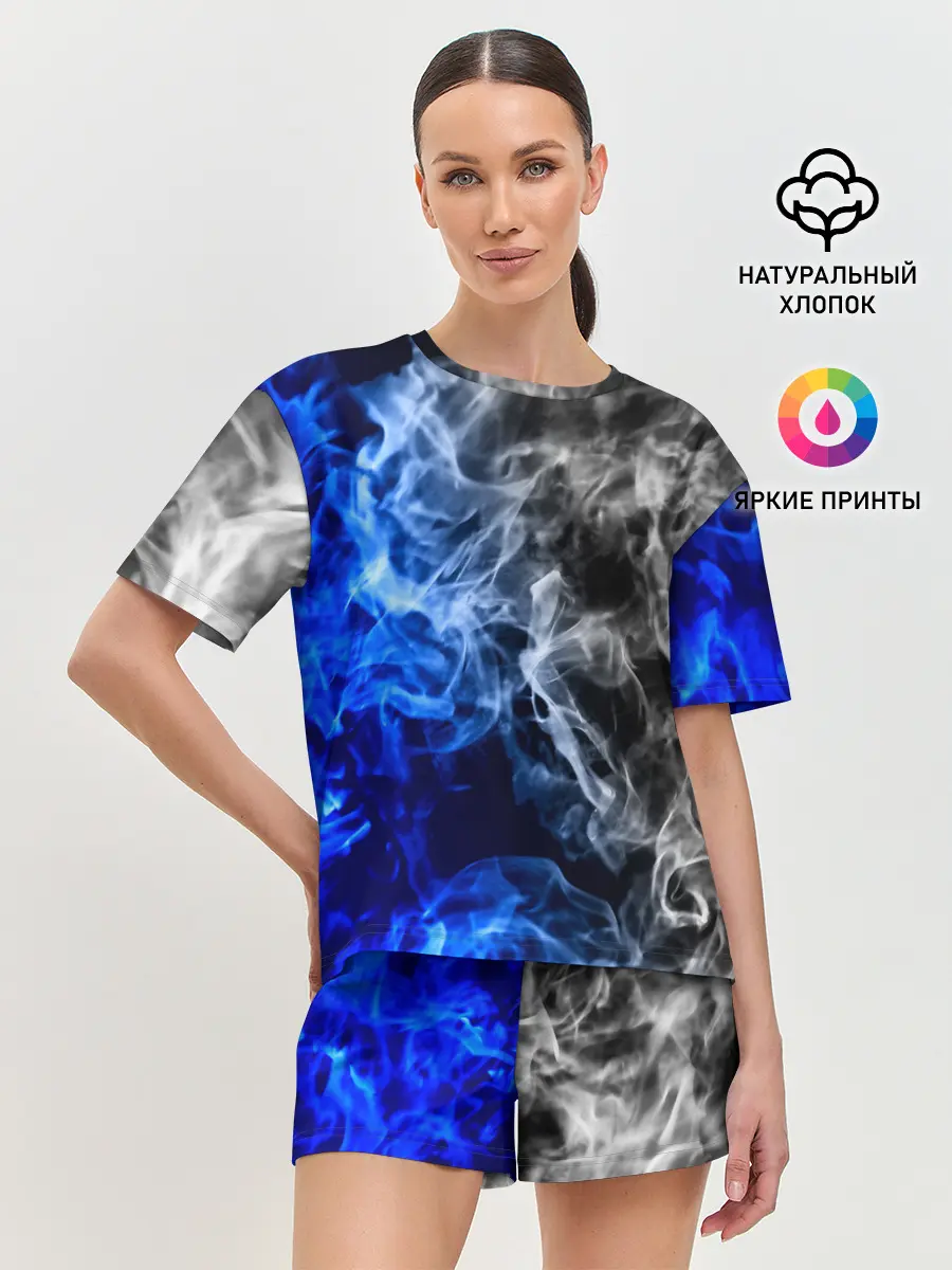 Женская пижама с шортами / БИТВА ОГНЕЙ