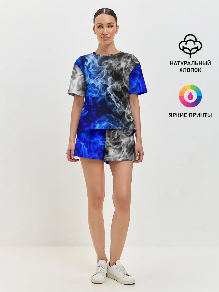 Женская пижама с шортами / БИТВА ОГНЕЙ