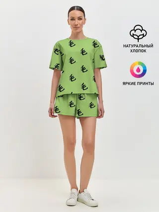 Женская пижама с шортами / Saitama Style