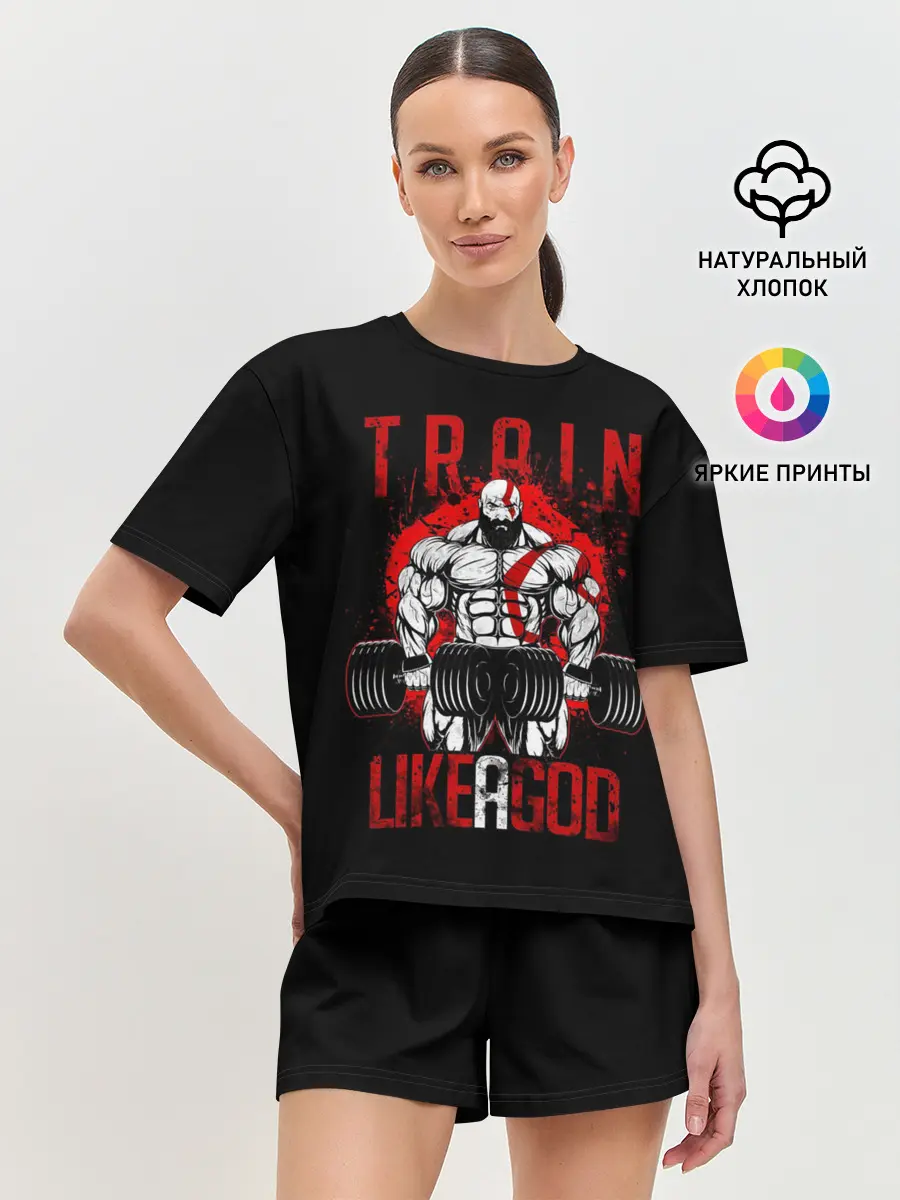 Женская пижама с шортами / TRAIN