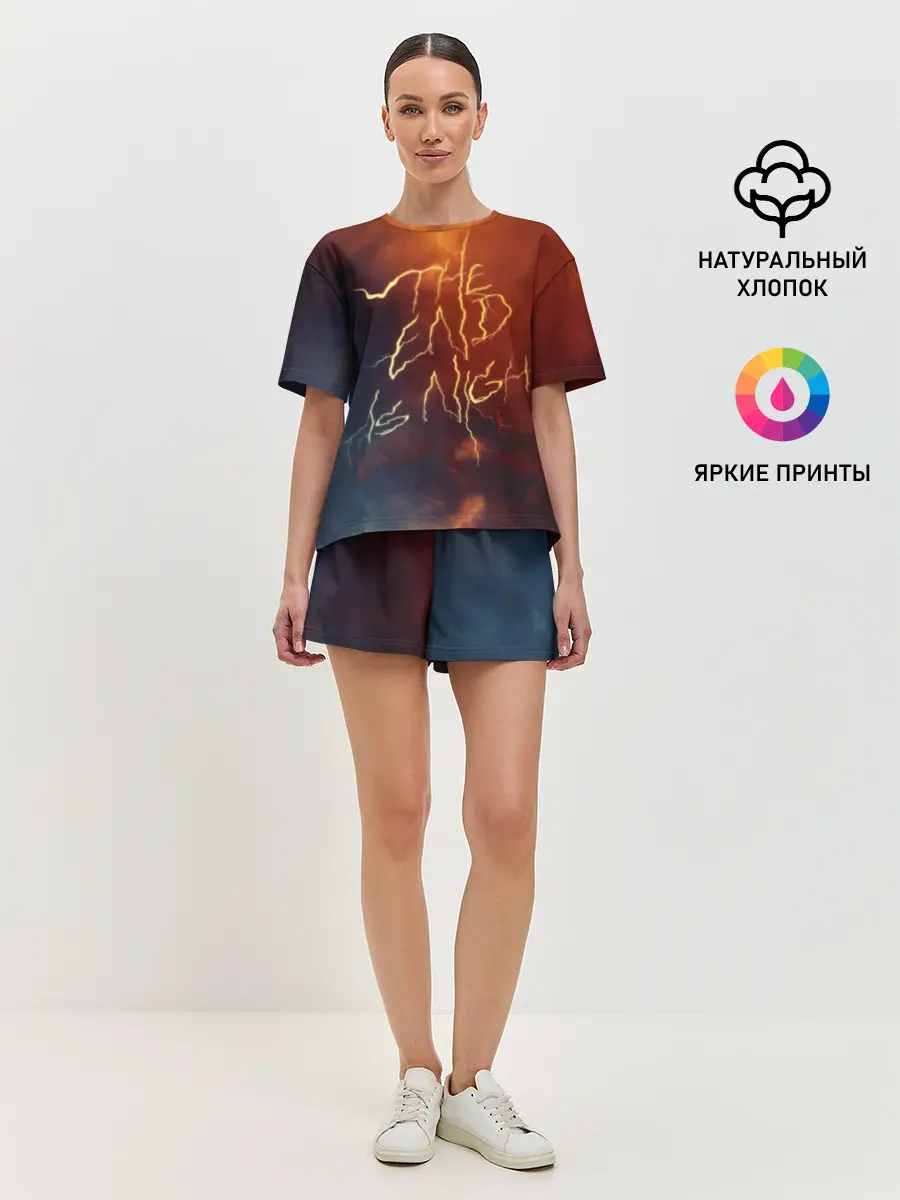 Женская пижама с шортами / The end is night