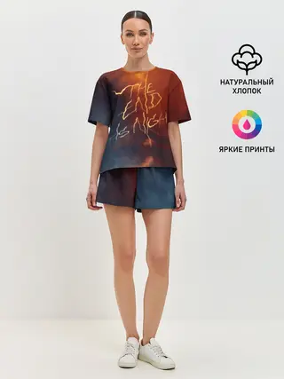 Женская пижама с шортами / The end is night