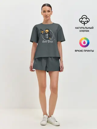 Женская пижама с шортами / Baba Yaga