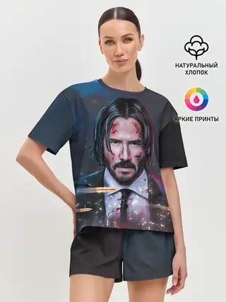 Женская пижама с шортами / Джон Уик