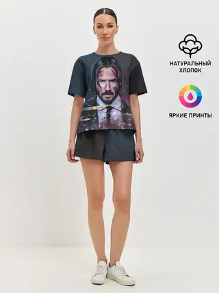 Женская пижама с шортами / Джон Уик