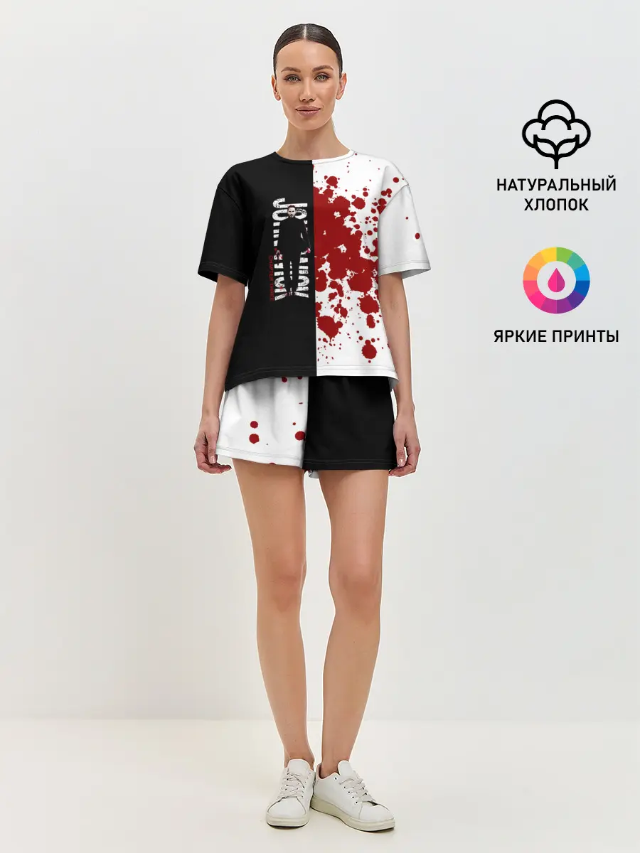 Женская пижама с шортами / Джон Уик