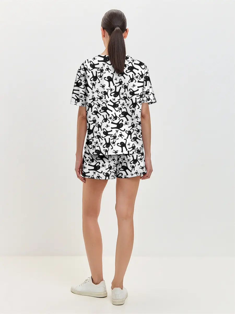 Женская пижама с шортами / ЪУЪ СЪУКА