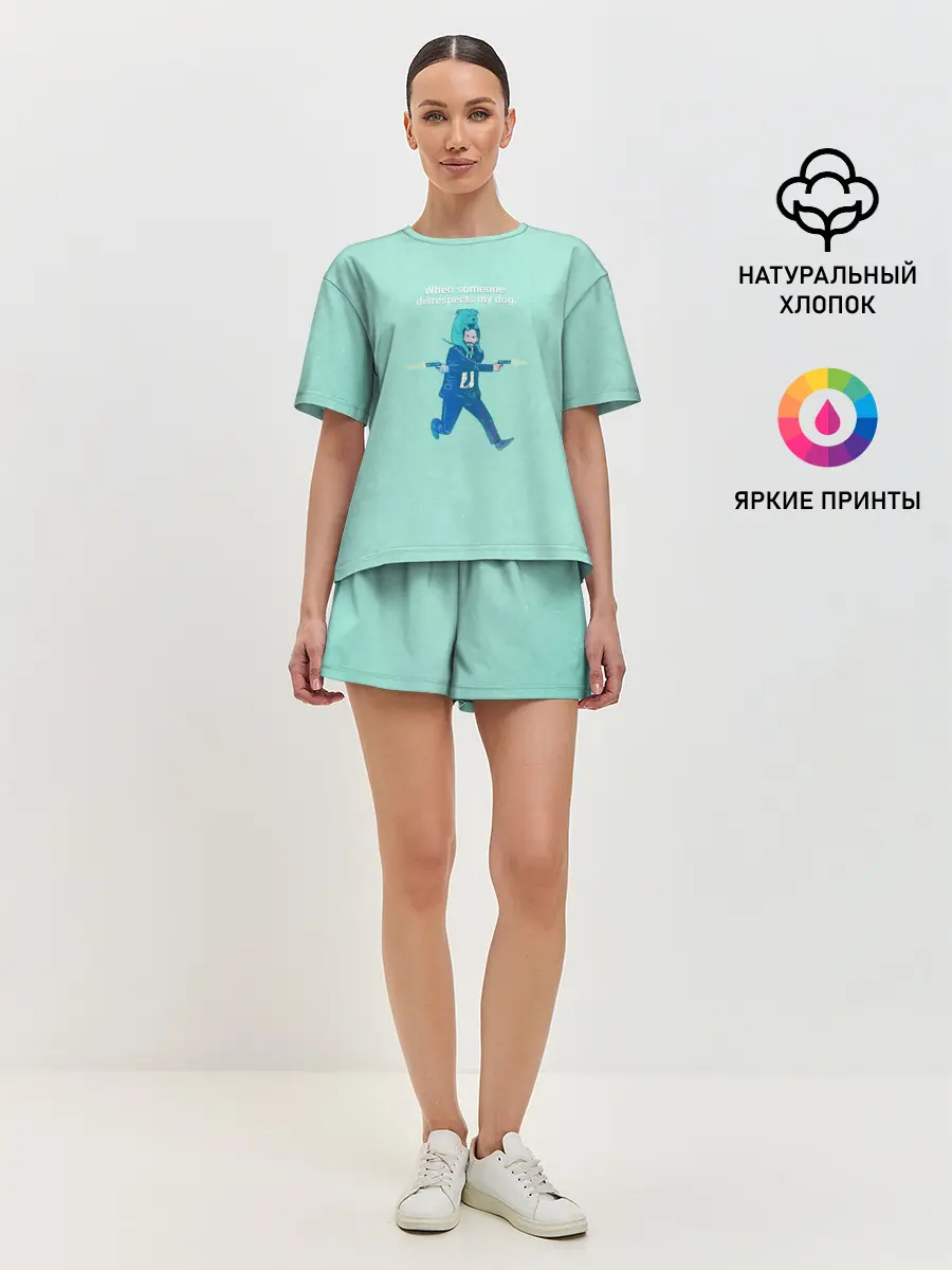 Женская пижама с шортами / Джон Уик