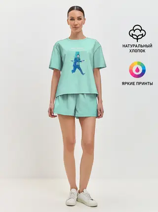 Женская пижама с шортами / Джон Уик