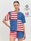 Женская пижама с шортами / США
