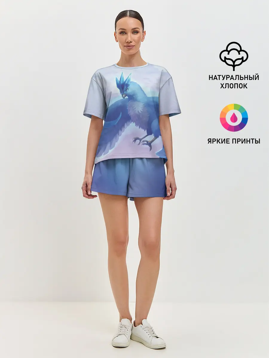 Женская пижама с шортами / Мистик