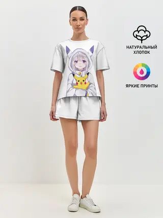 Женская пижама с шортами / My Pika